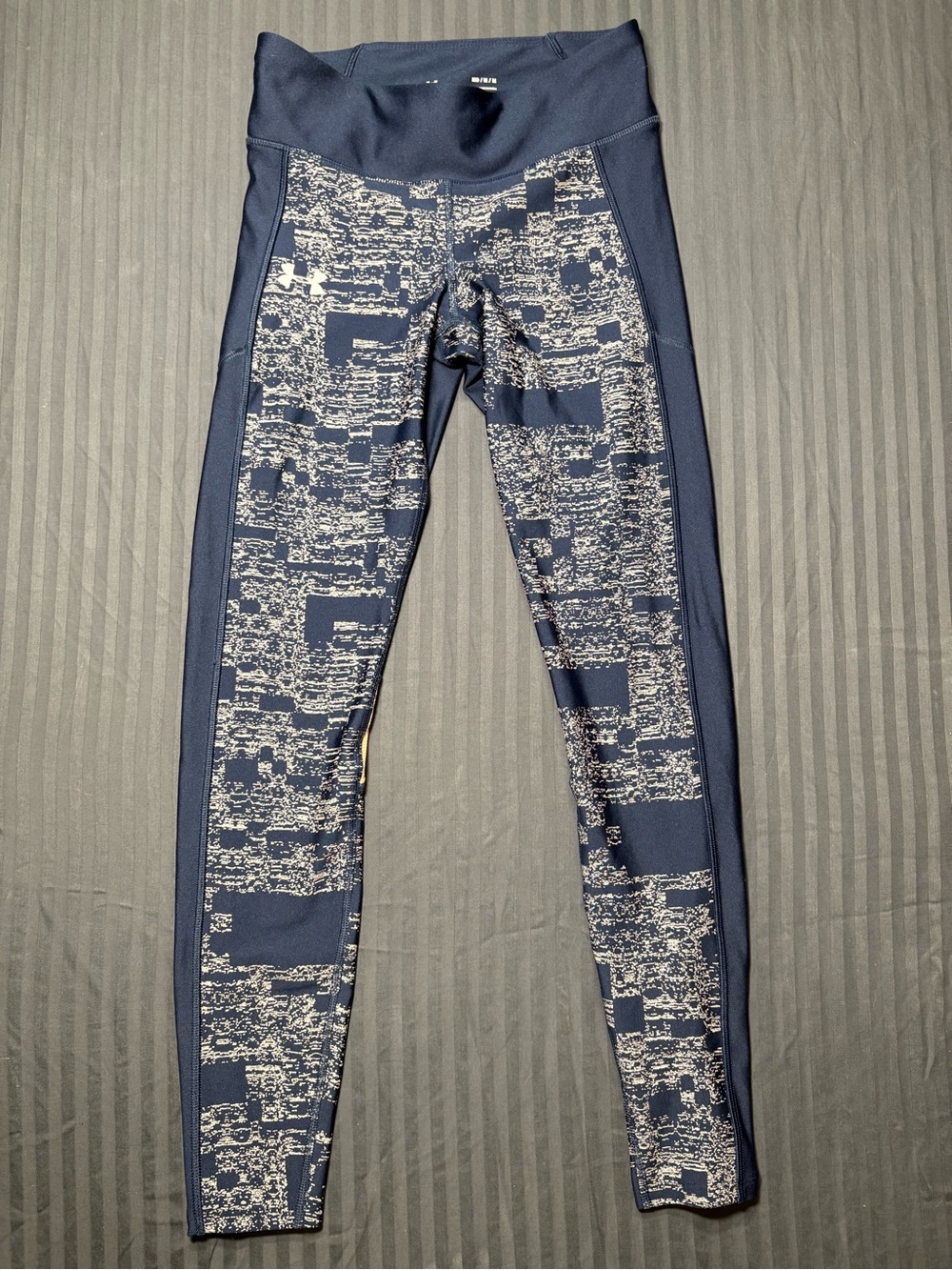 Under Armour Navy Patterned Performance Jeggings